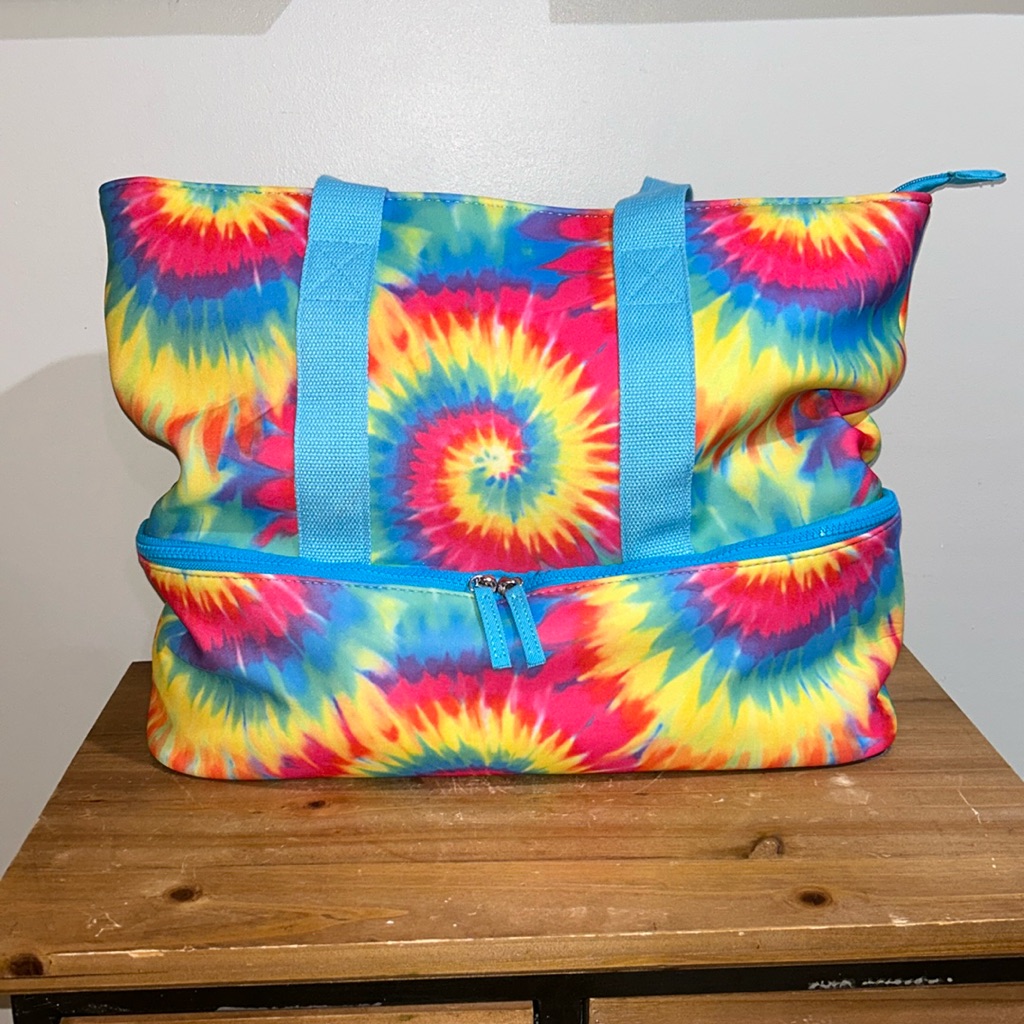 Tie Dye Cooler Tote